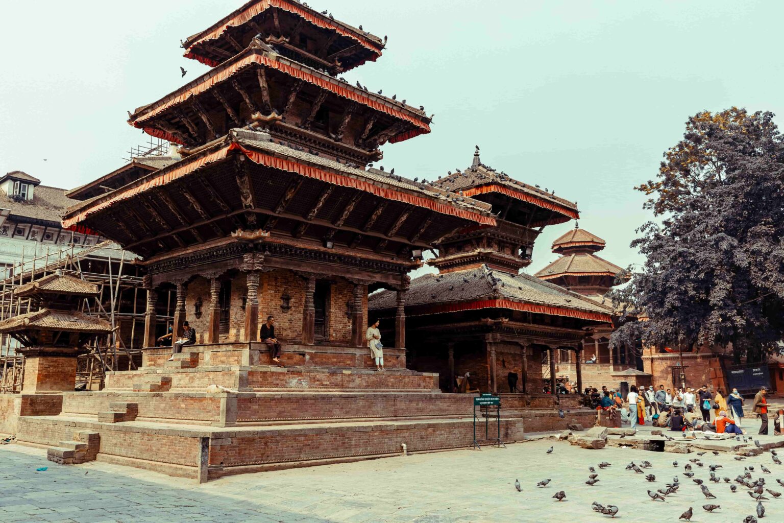 Heritage architecture at Kathmandu Durbar Square