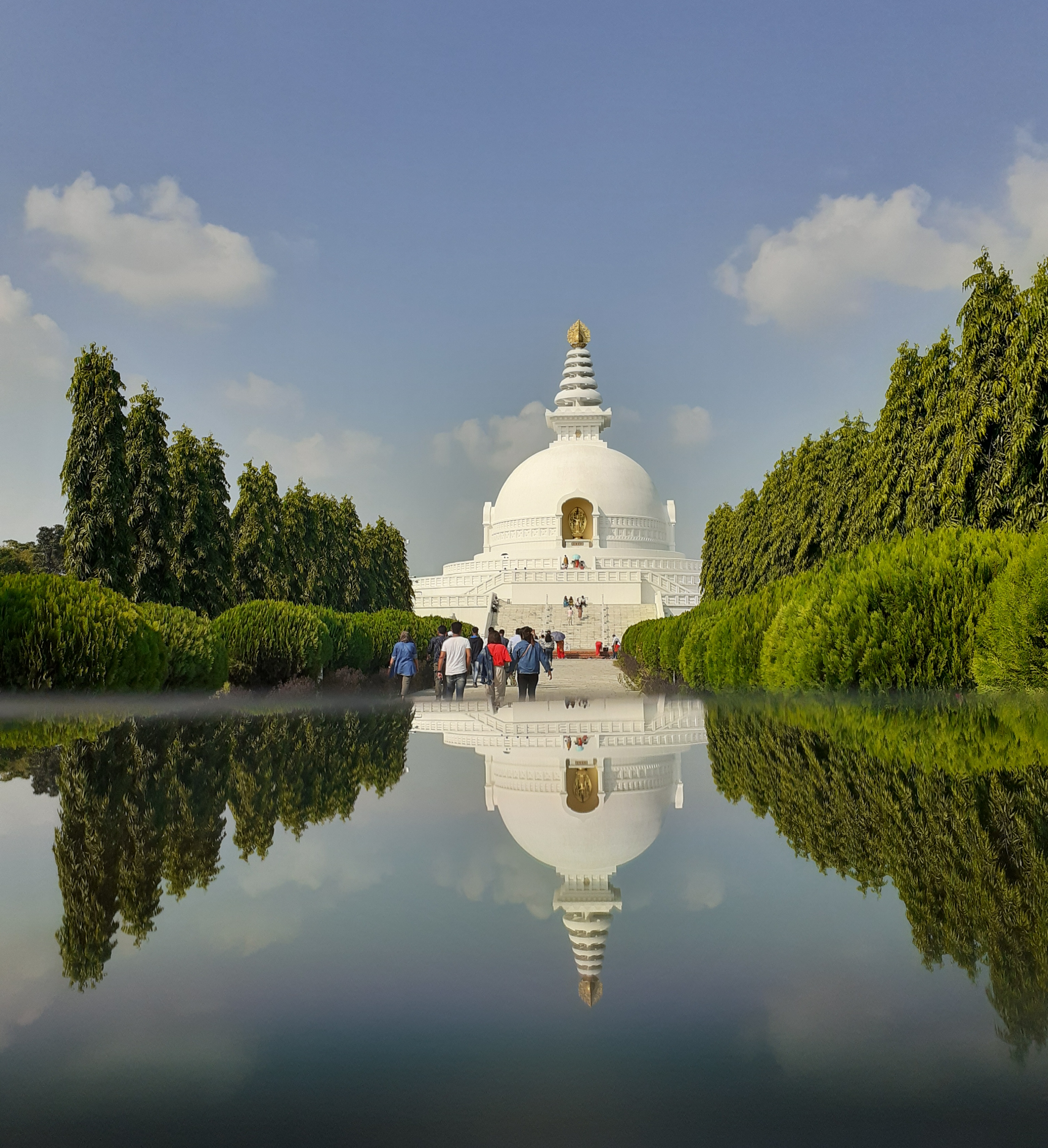 World Peace Pagoda in Lumbini
